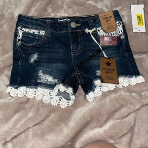 Hippie girl shorts